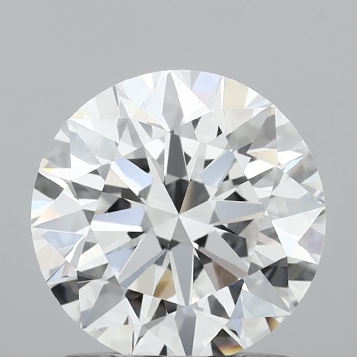 1.27 Carat Round Shaped, Excellent Cut, D Color, VS1 Clarity, IGI Certified Lab Grown Diamond