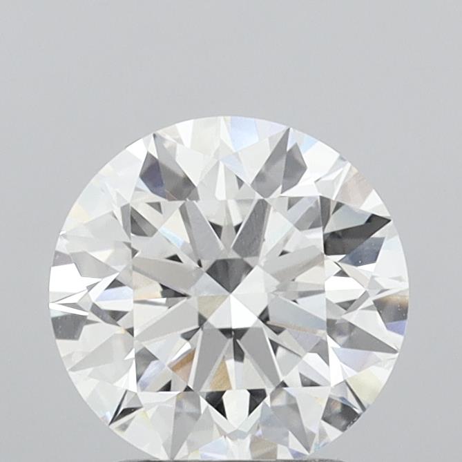 2.07 Carat Round Shaped, Ideal Cut, E Color, VVS2 Clarity, IGI Certified Lab Grown Diamond