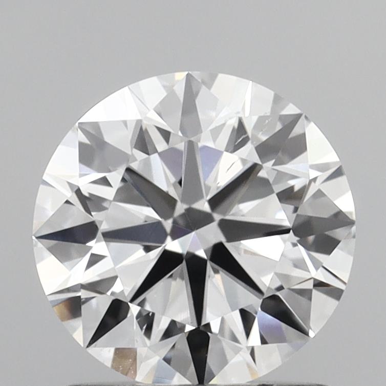 1.13 Carat Round Shaped, Ideal Cut, D Color, VS2 Clarity, IGI Certified Lab Grown Diamond