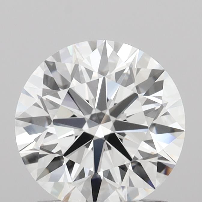1.01 Carat Round Shaped, Ideal Cut, D Color, VVS2 Clarity, IGI Certified Lab Grown Diamond