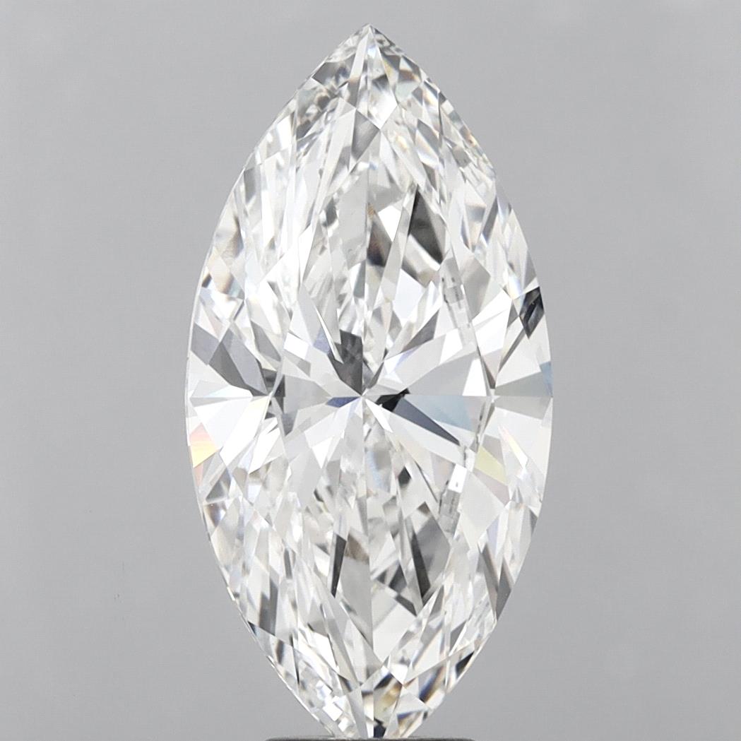 9.02 Carat Marquise Shaped, Ideal Cut, F Color, VS1 Clarity, IGI Certified Lab Grown Diamond