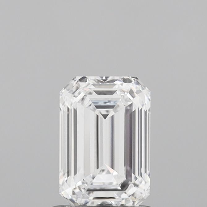 1.07 Carat Emerald Shaped, Ideal Cut, D Color, IF Clarity, IGI Certified Lab Grown Diamond