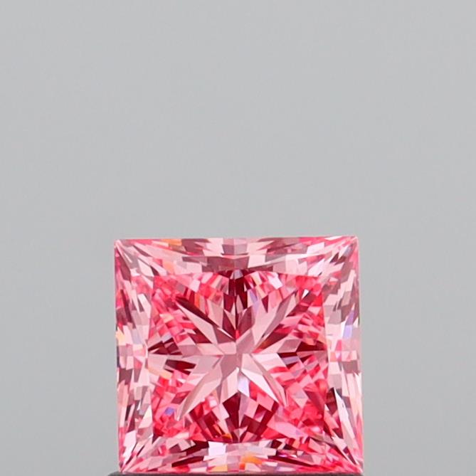 1.04 Carat Princess Shaped, Ideal Cut, VVS1 Clarity, IGI Certified Lab Grown Diamond