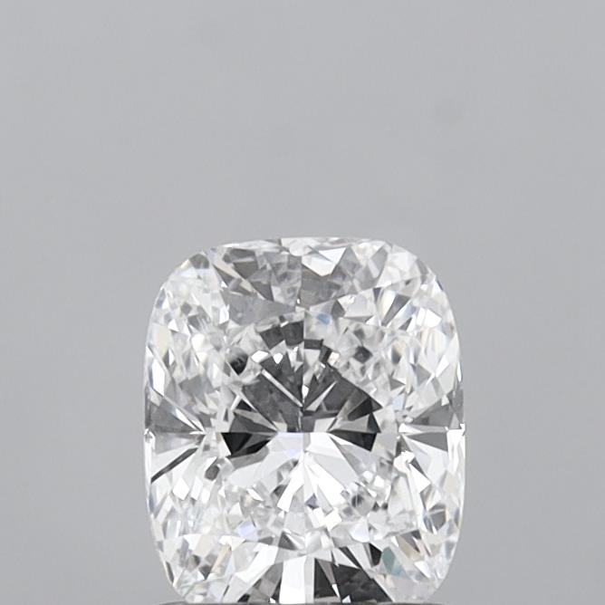 1.00 Carat Cushion Shaped, Ideal Cut, D Color, VVS2 Clarity, IGI Certified Lab Grown Diamond