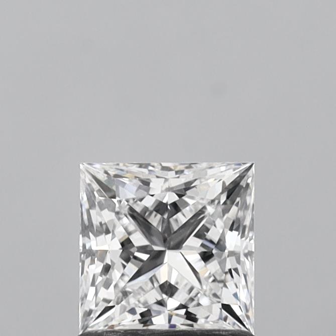 1.01 Carat Princess Shaped, Ideal Cut, E Color, VVS1 Clarity, IGI Certified Lab Grown Diamond