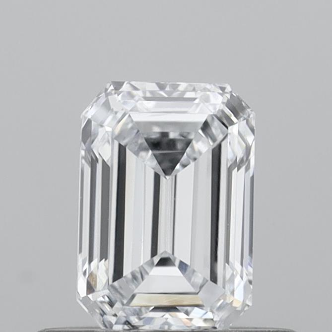 0.55 Carat Emerald Shaped, Very Good Cut, E Color, VS1 Clarity, IGI Certified Lab Grown Diamond