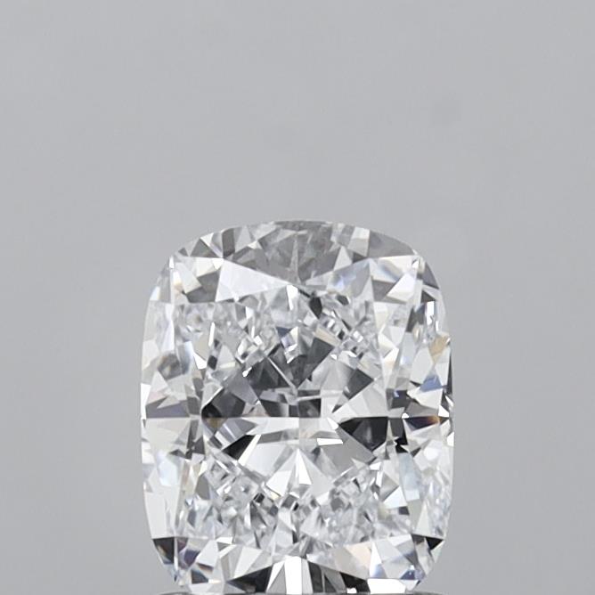 1.05 Carat Cushion Shaped, Ideal Cut, D Color, VVS2 Clarity, IGI Certified Lab Grown Diamond