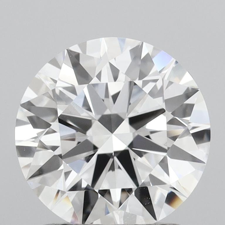 1.41 Carat Round Shaped, Ideal Cut, D Color, VS2 Clarity, IGI Certified Lab Grown Diamond