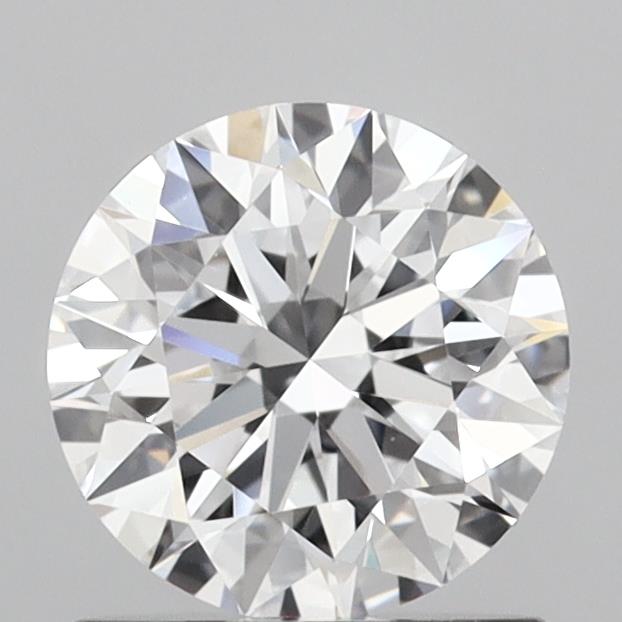 1.08 Carat Round Shaped, Ideal Cut, D Color, VVS2 Clarity, IGI Certified Lab Grown Diamond
