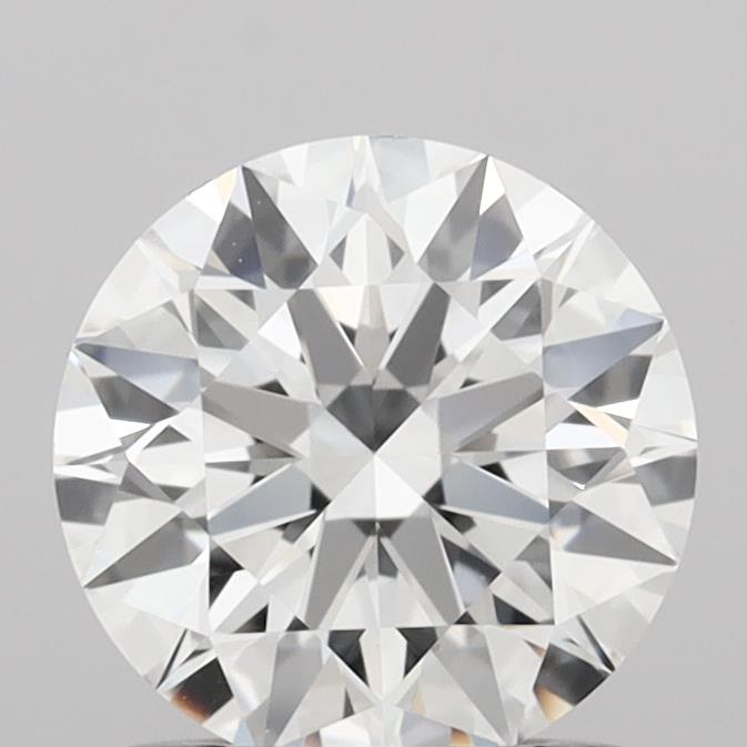 1.07 Carat Round Shaped, Ideal Cut, D Color, VVS2 Clarity, IGI Certified Lab Grown Diamond