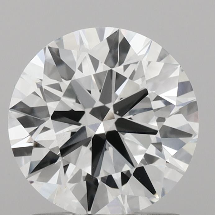 1.27 Carat Round Shaped, Ideal Cut, D Color, VS1 Clarity, IGI Certified Lab Grown Diamond