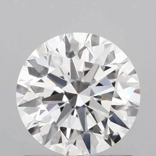 1.08 Carat Round Shaped, Ideal Cut, D Color, VVS2 Clarity, IGI Certified Lab Grown Diamond