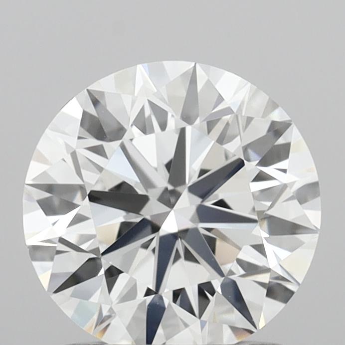 1.23 Carat Round Shaped, Ideal Cut, D Color, VVS2 Clarity, IGI Certified Lab Grown Diamond