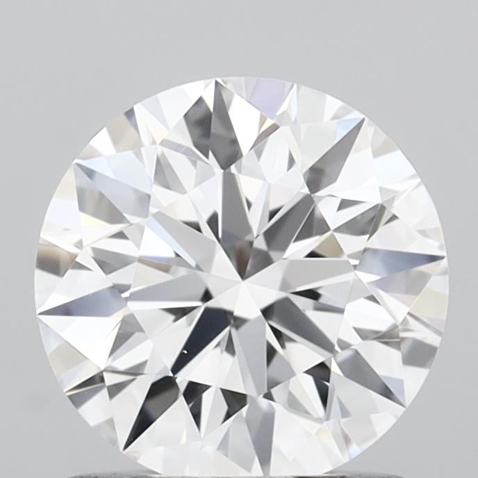 1.06 Carat Round Shaped, Ideal Cut, D Color, VVS1 Clarity, IGI Certified Lab Grown Diamond