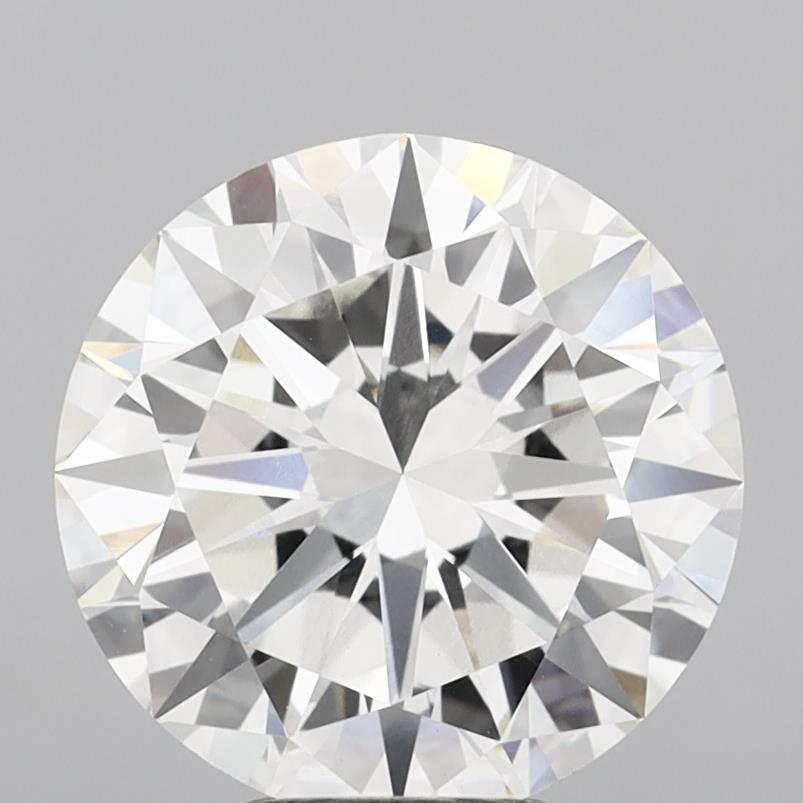 5.01 Carat Round Shaped, Very Good Cut, F Color, VVS2 Clarity, IGI Certified Lab Grown Diamond