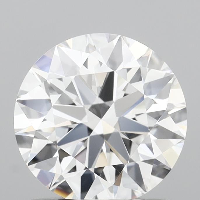 1.08 Carat Round Shaped, Ideal Cut, D Color, VVS2 Clarity, IGI Certified Lab Grown Diamond