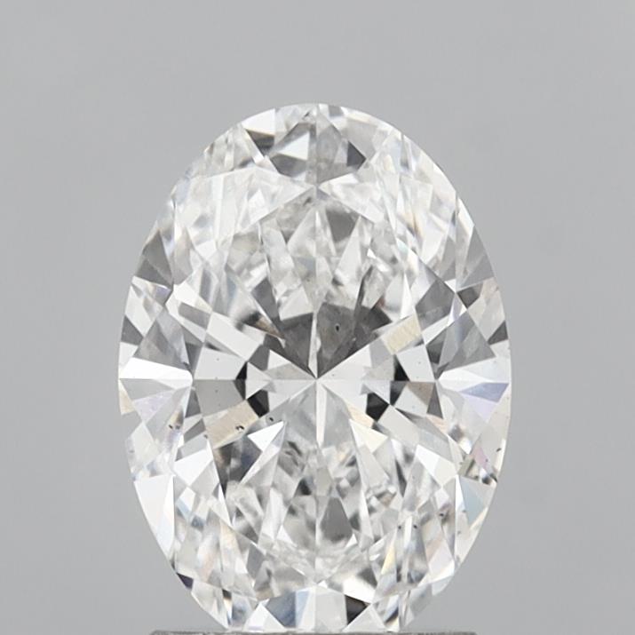 2.03 Carat Oval Shaped, Ideal Cut, E Color, VS2 Clarity, IGI Certified Lab Grown Diamond