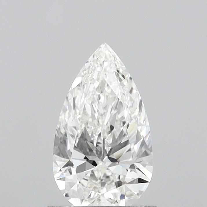 1.04 Carat Pear Shaped, Ideal Cut, F Color, VVS1 Clarity, IGI Certified Lab Grown Diamond