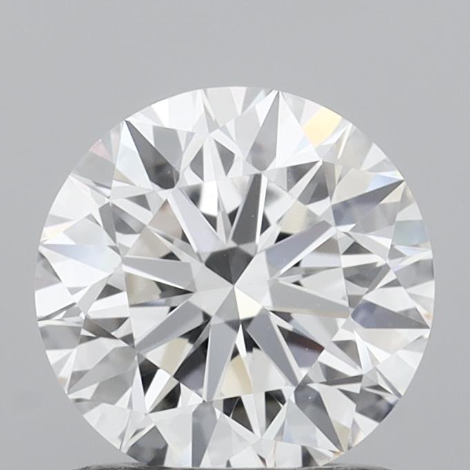 1.11 Carat Round Shaped, Excellent Cut, D Color, VVS2 Clarity, IGI Certified Lab Grown Diamond