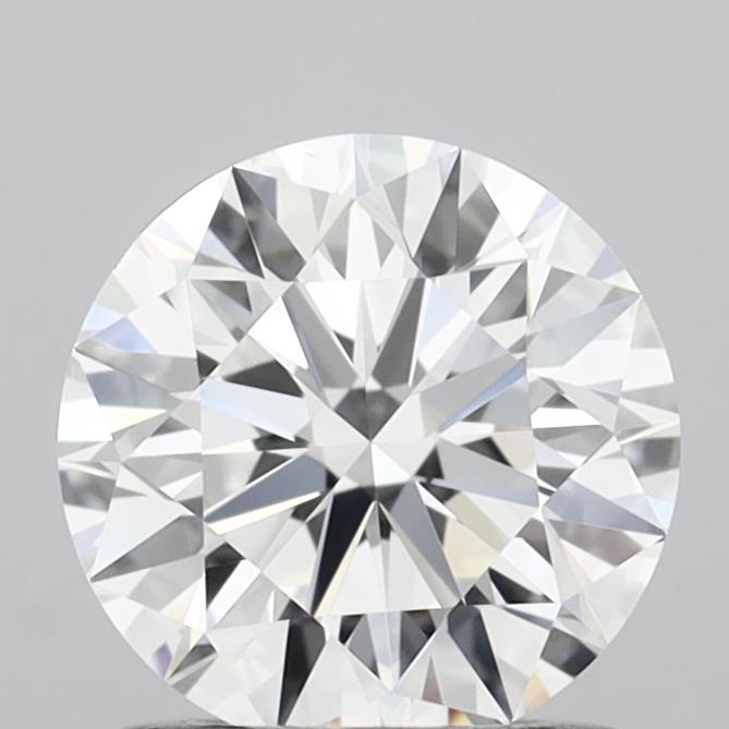 1.02 Carat Round Shaped, Ideal Cut, D Color, VVS2 Clarity, IGI Certified Lab Grown Diamond