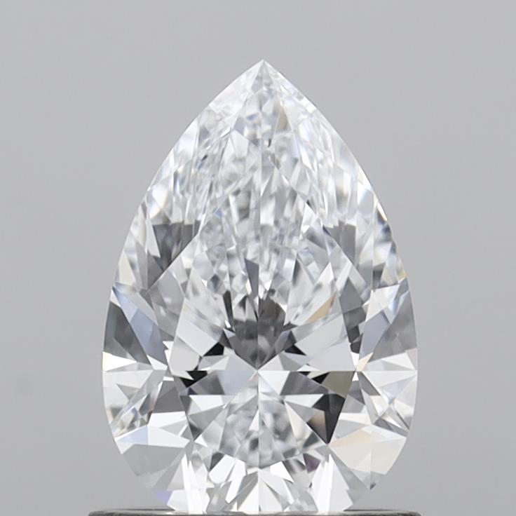 1.00 Carat Pear Shaped, Very Good Cut, E Color, VVS1 Clarity, IGI Certified Lab Grown Diamond