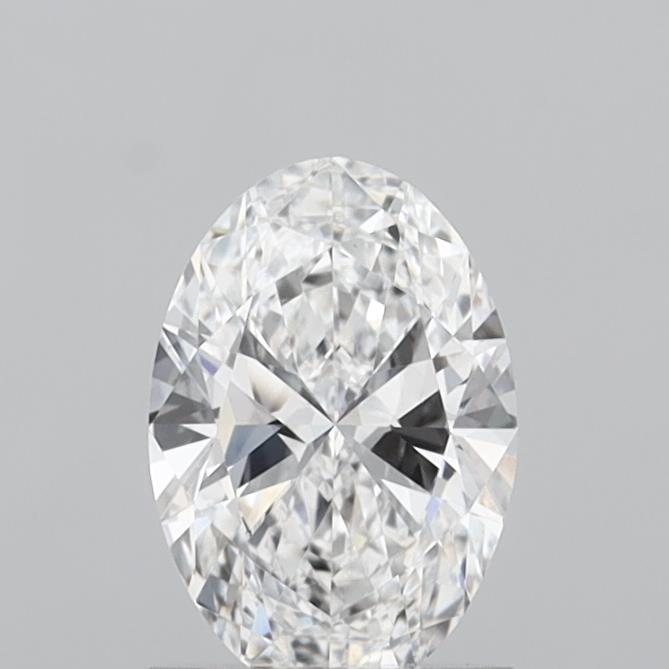 1.10 Carat Oval Shaped, Excellent Cut, D Color, VVS2 Clarity, IGI Certified Lab Grown Diamond