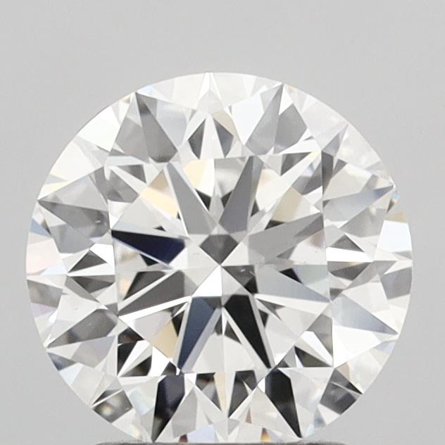 1.92 Carat Round Shaped, Excellent Cut, D Color, VS2 Clarity, IGI Certified Lab Grown Diamond
