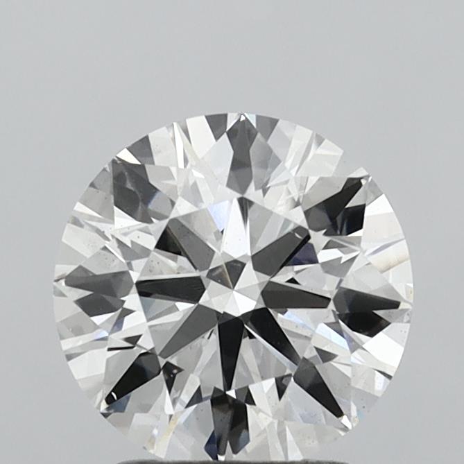 1.96 Carat Round Shaped, Excellent Cut, F Color, SI1 Clarity, IGI Certified Lab Grown Diamond