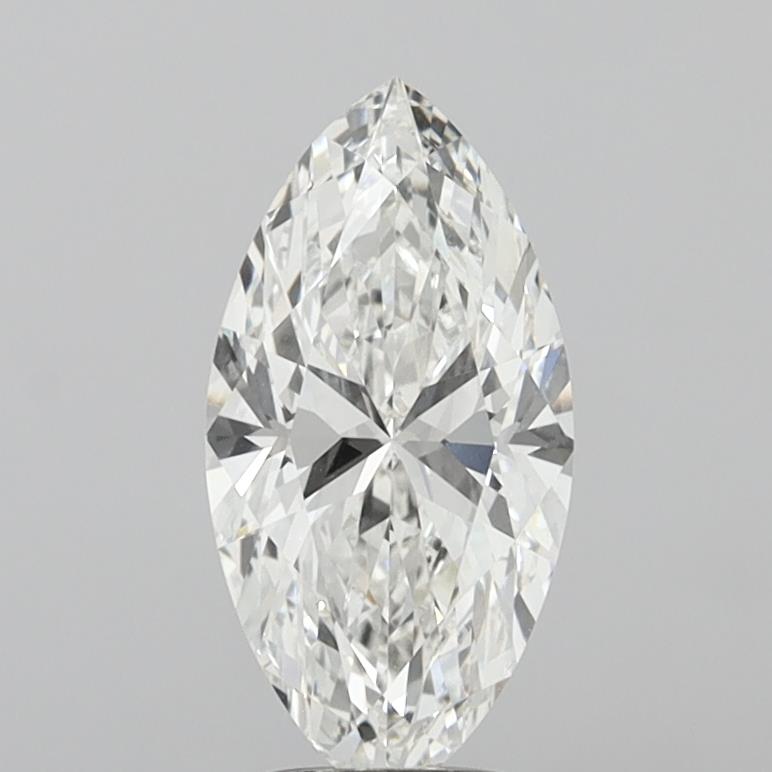 3.10 Carat Marquise Shaped, Ideal Cut, G Color, VS1 Clarity, IGI Certified Lab Grown Diamond