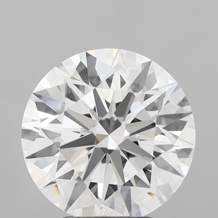 3.10 Carat Round Shaped, Ideal Cut, E Color, VS1 Clarity, IGI Certified Lab Grown Diamond