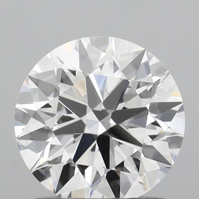 1.06 Carat Round Shaped, Ideal Cut, D Color, VS1 Clarity, IGI Certified Lab Grown Diamond