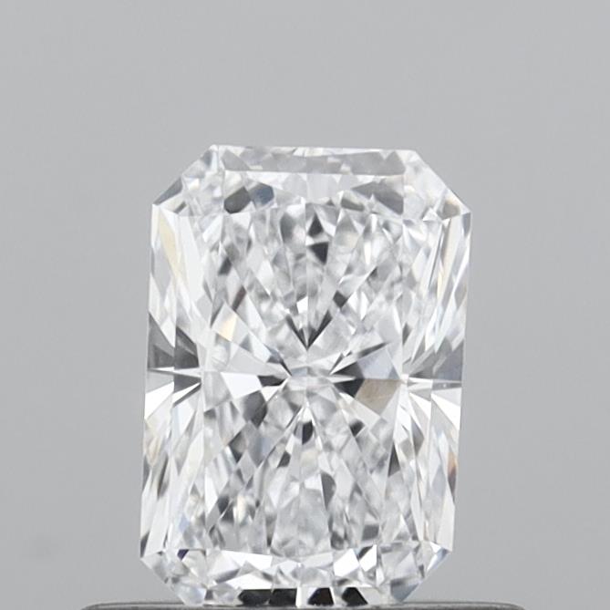0.55 Carat Radiant Shaped, D Color, VVS1 Clarity, IGI Certified Lab Grown Diamond