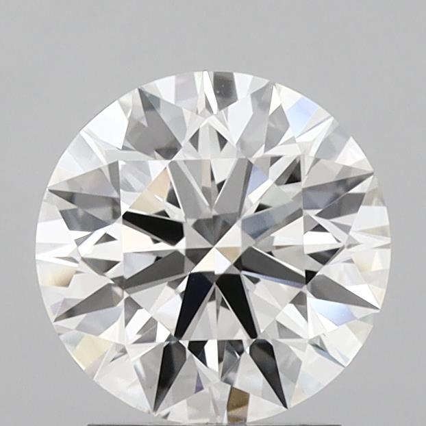 2.07 Carat Round Shaped, Ideal Cut, F Color, VVS2 Clarity, IGI Certified Lab Grown Diamond