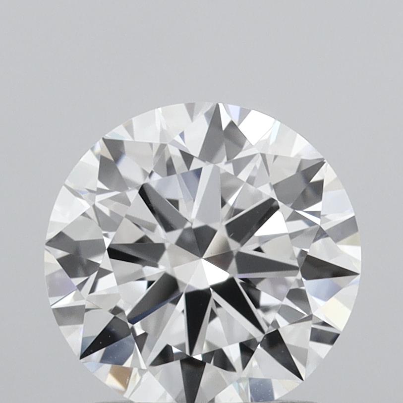 1.23 Carat Round Shaped, Excellent Cut, D Color, VVS2 Clarity, IGI Certified Lab Grown Diamond