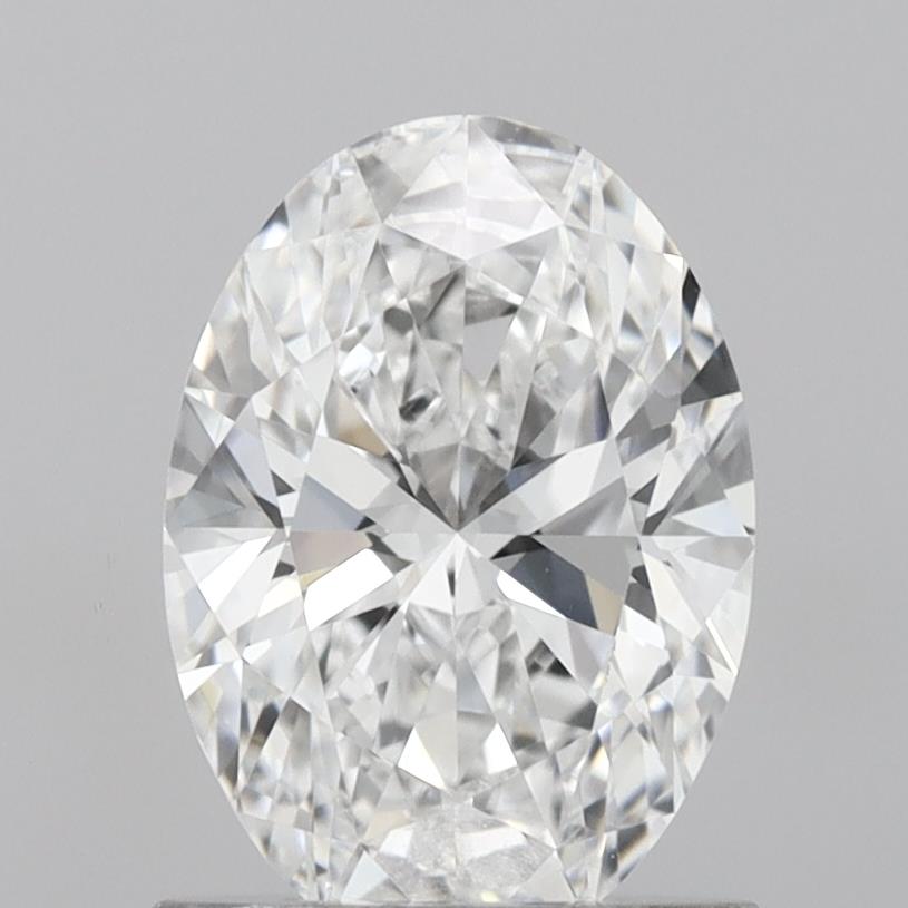 1.10 Carat Oval Shaped, D Color, VVS1 Clarity, IGI Certified Lab Grown Diamond