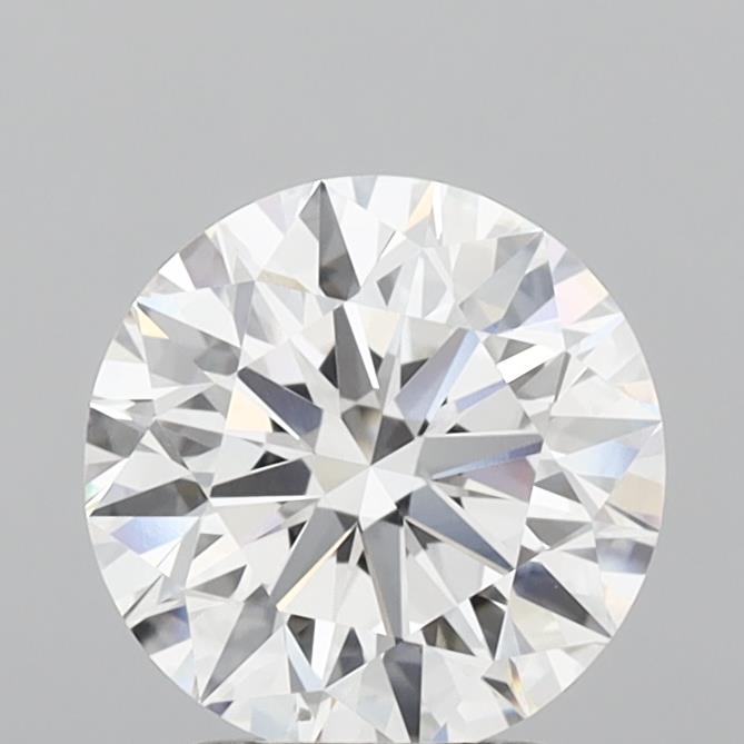 2.38 Carat Round Shaped, Excellent Cut, D Color, VVS1 Clarity, IGI Certified Lab Grown Diamond