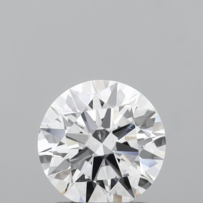 1.20 Carat Round Shaped, Ideal Cut, D Color, VS2 Clarity, IGI Certified Lab Grown Diamond