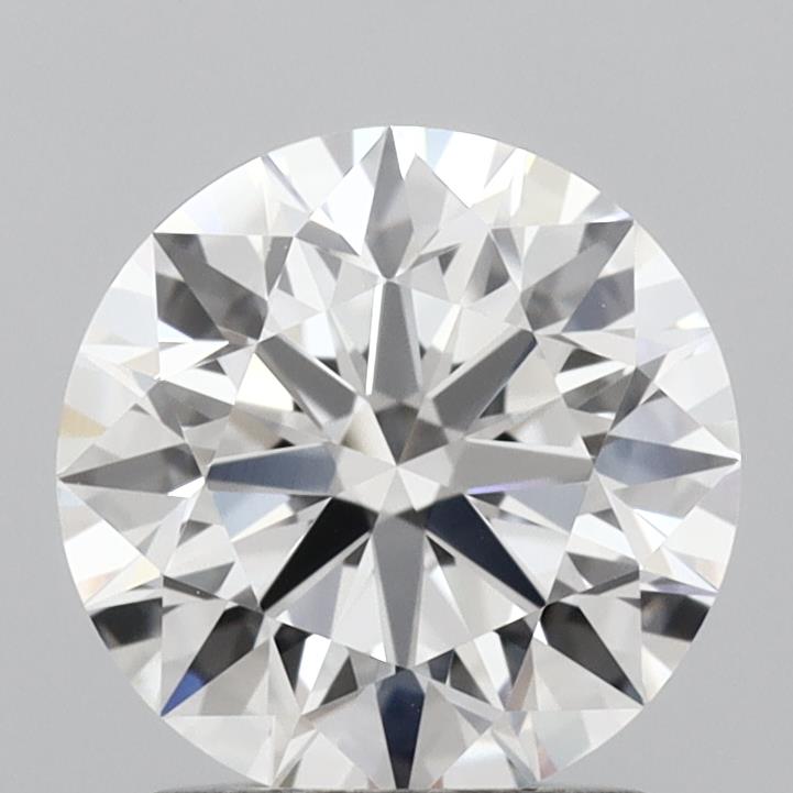 1.58 Carat Round Shaped, Ideal Cut, D Color, VVS2 Clarity, IGI Certified Lab Grown Diamond