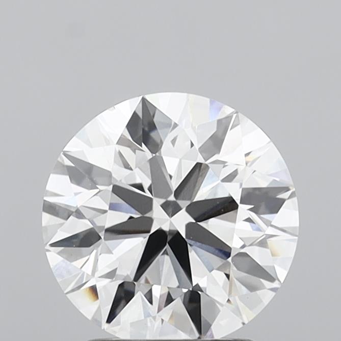 2.01 Carat Round Shaped, Ideal Cut, F Color, VS1 Clarity, IGI Certified Lab Grown Diamond