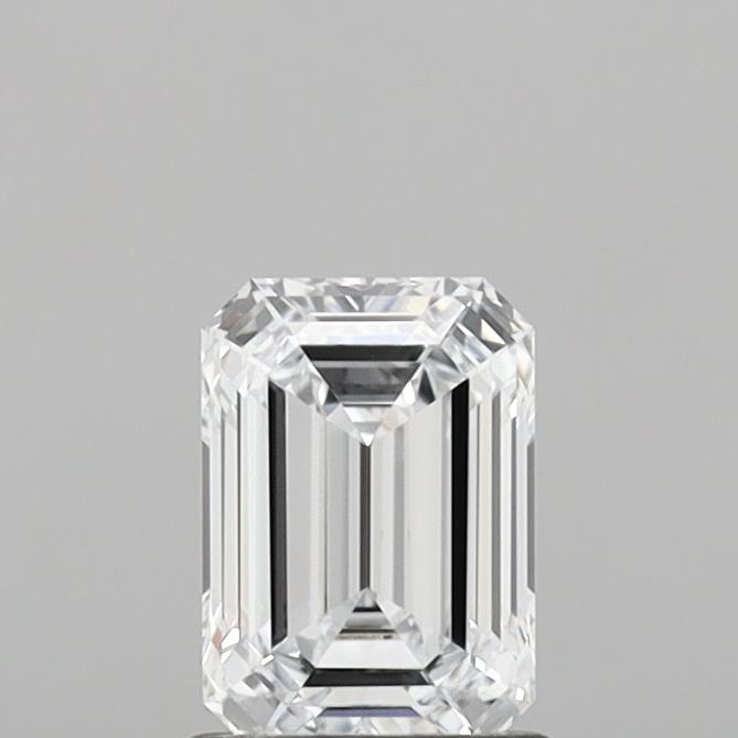 1.03 Carat Emerald Shaped, Ideal Cut, F Color, VVS1 Clarity, IGI Certified Lab Grown Diamond