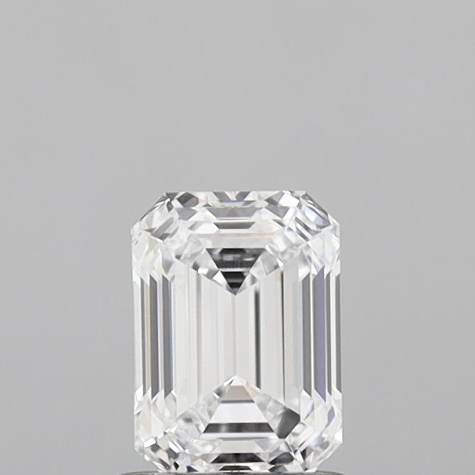 1.01 Carat Emerald Shaped, Ideal Cut, D Color, VVS1 Clarity, IGI Certified Lab Grown Diamond