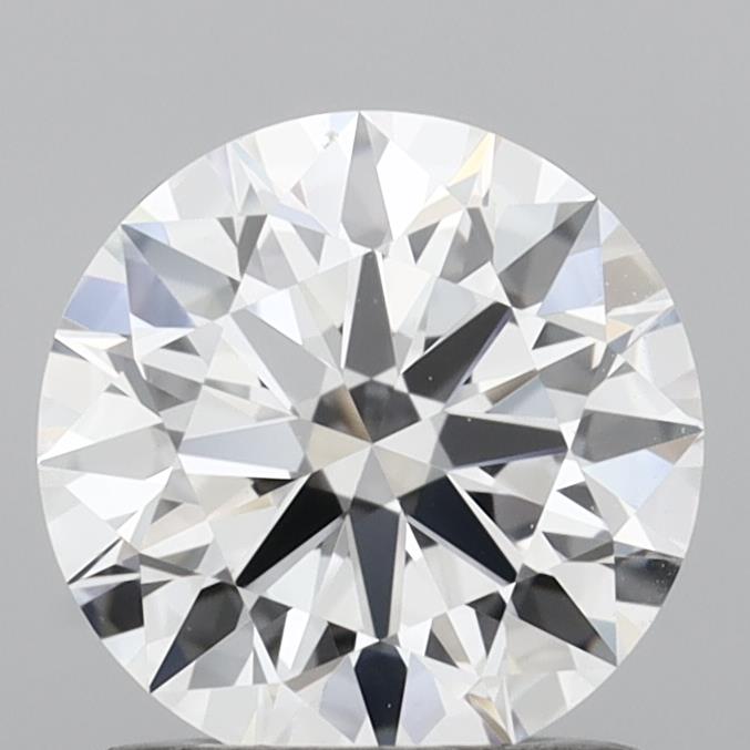 1.06 Carat Round Shaped, Ideal Cut, D Color, VVS1 Clarity, IGI Certified Lab Grown Diamond
