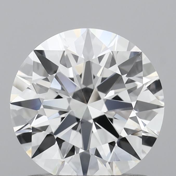 1.03 Carat Round Shaped, Ideal Cut, D Color, VVS2 Clarity, IGI Certified Lab Grown Diamond