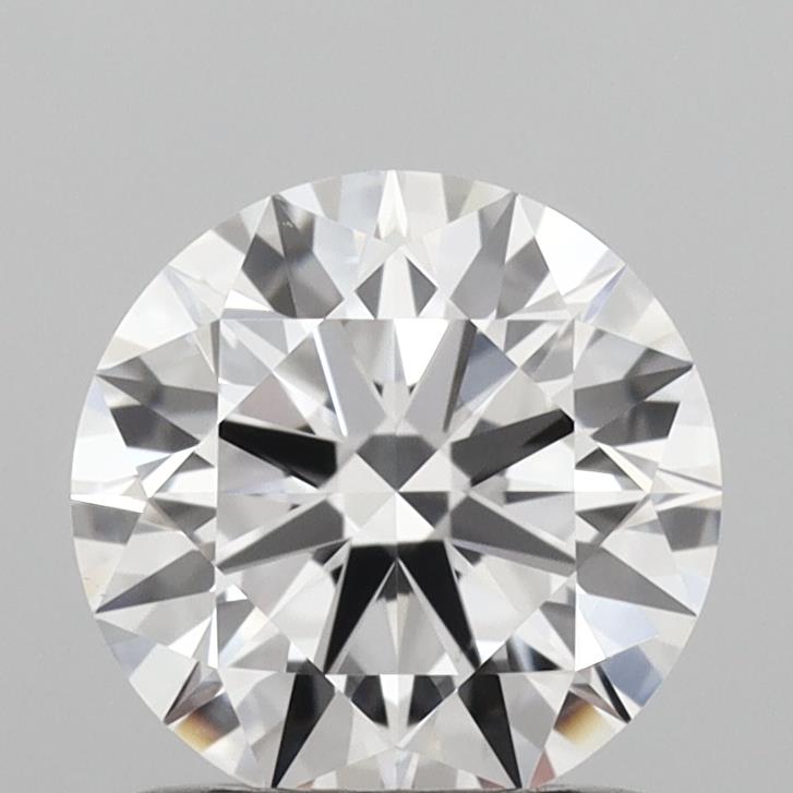 1.06 Carat Round Shaped, Ideal Cut, D Color, VVS2 Clarity, IGI Certified Lab Grown Diamond