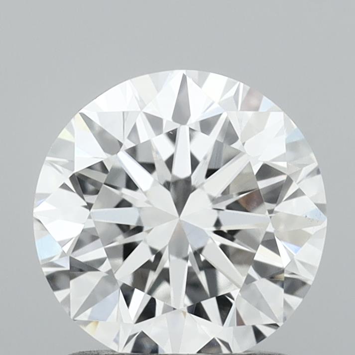1.29 Carat Round Shaped, Excellent Cut, D Color, VS1 Clarity, IGI Certified Lab Grown Diamond