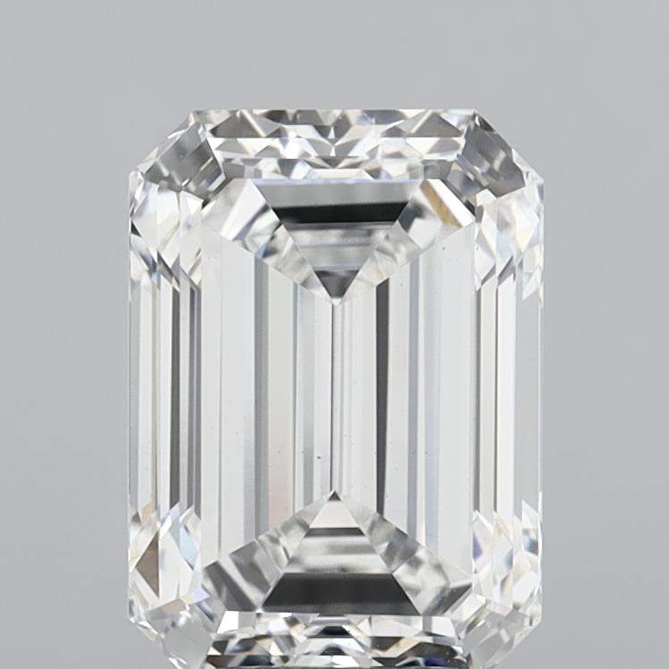 4.04 Carat Emerald Shaped, Ideal Cut, E Color, VS1 Clarity, IGI Certified Lab Grown Diamond