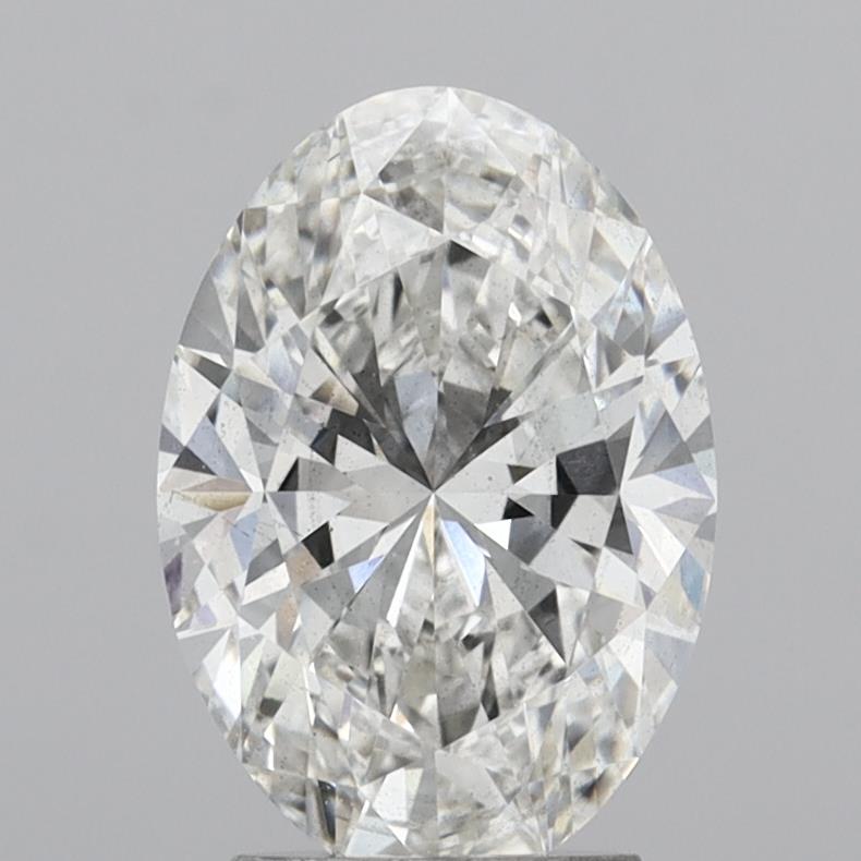 3.01 Carat Oval Shaped, Ideal Cut, F Color, SI1 Clarity, IGI Certified Lab Grown Diamond