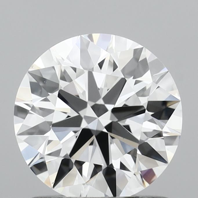 1.08 Carat Round Shaped, Ideal Cut, D Color, VS1 Clarity, IGI Certified Lab Grown Diamond