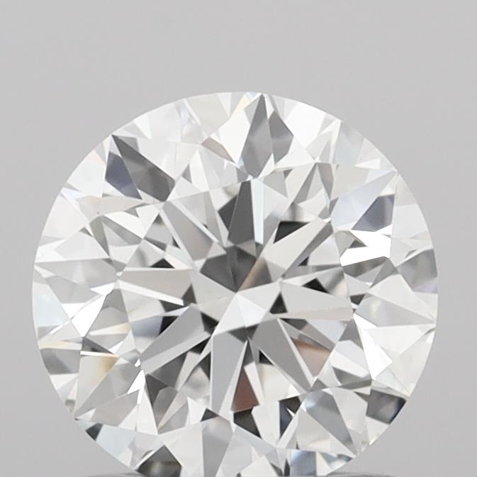 1.05 Carat Round Shaped, Excellent Cut, D Color, VVS2 Clarity, IGI Certified Lab Grown Diamond