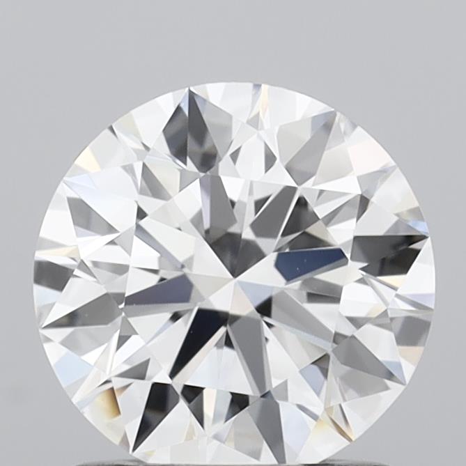 1.07 Carat Round Shaped, Ideal Cut, D Color, VVS2 Clarity, IGI Certified Lab Grown Diamond